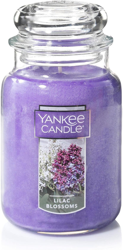 Yankee Candle Scented Candle, Sage & Citrus, Original Large Jar Candle, 110-150 Hours of Burn Time, 22 oz. - PuriLite