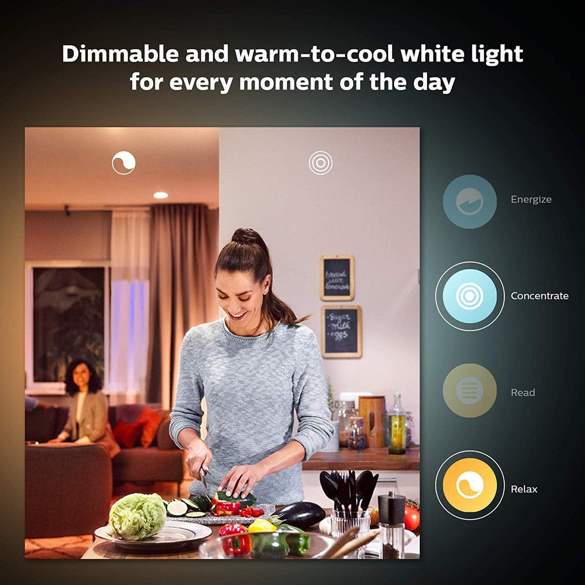 Philips Hue White and Colour Ambiance A19 E26 LED Smart Bulb, Bluetooth & Zigbee Compatible (Hue Hub Optional), Works with Alexa & Google Assistant A Certified for Humans Device (562785),3 Pack - PuriLite