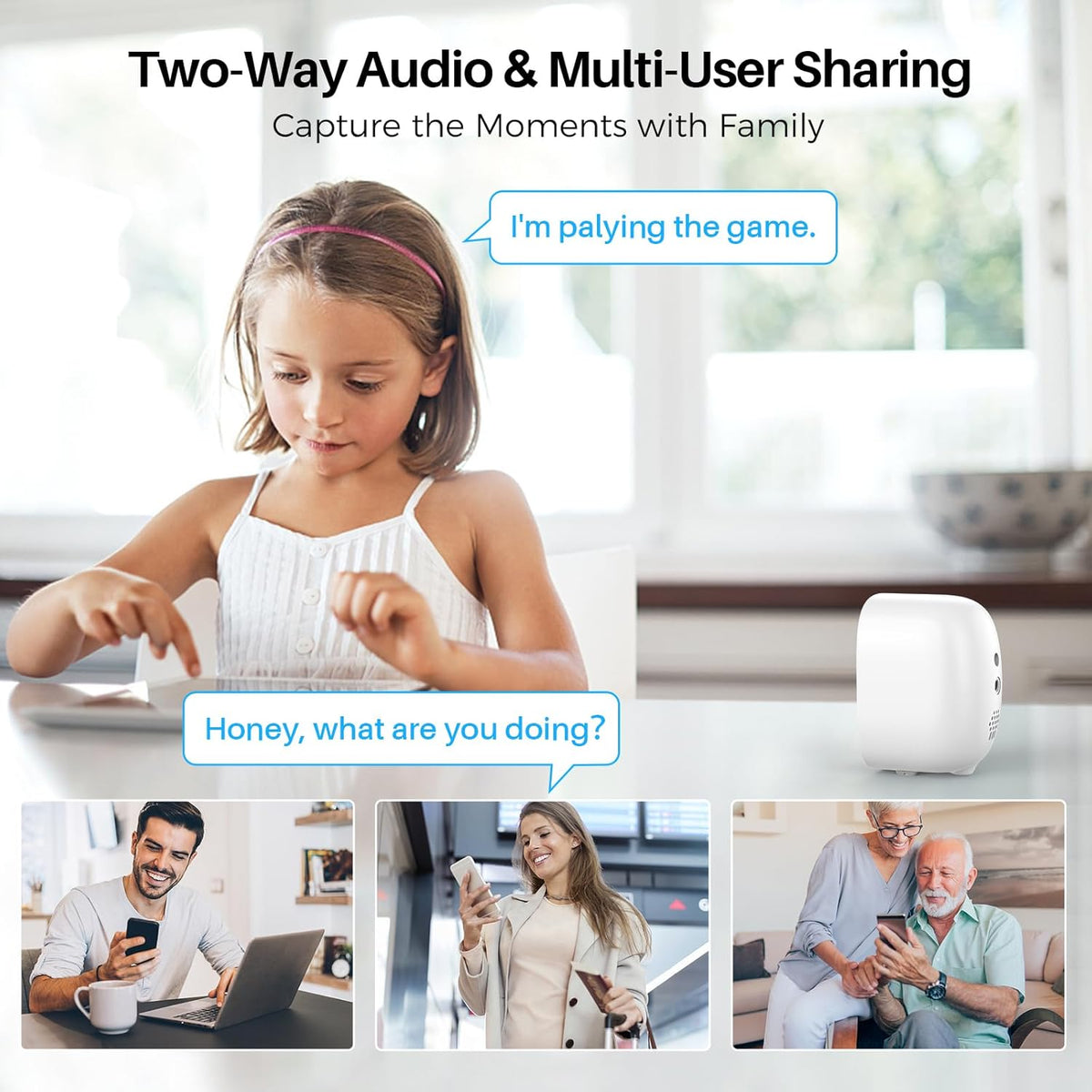 MaxiViz Wireless Camera Outdoor, Battery Powered Security Camera with 2K Color Night Vision, Outside Cameras with AI Motion Detection, 2-Way Talk, IP66 Weatherproof, SD/Cloud Storage, 2 Packs - PuriLite