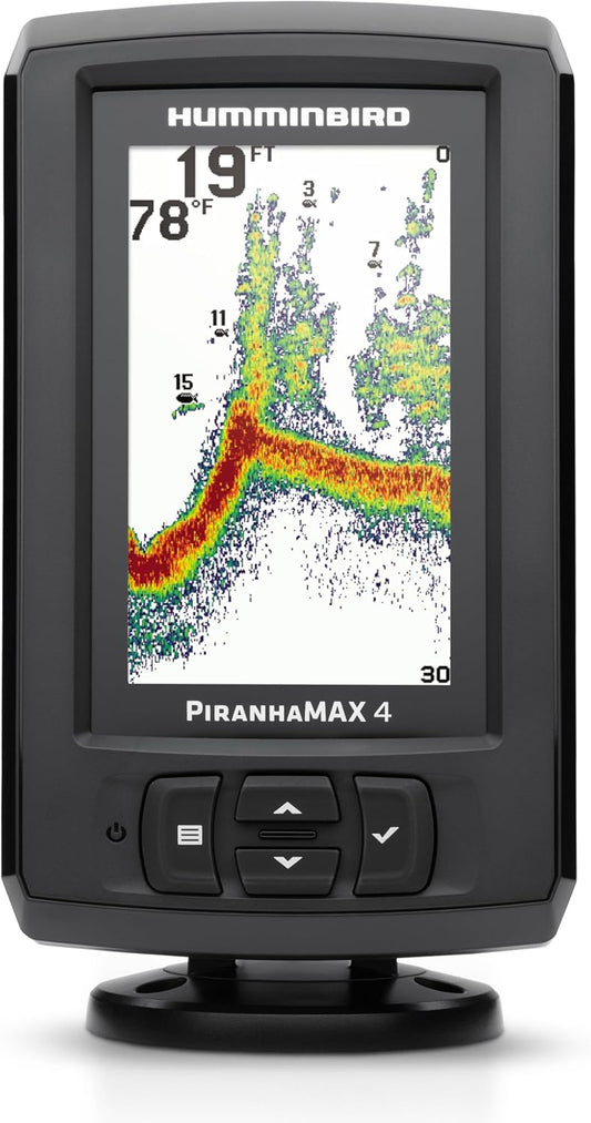 Humminbird 410150-1 Piranhamax 4 Fishfinder - PuriLite