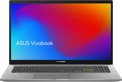 ASUS VivoBook S15 S533 Thin and Light Laptop, 15.6” FHD Display, Intel Core i7 Processor, 8GB DDR4 RAM, 512GB PCIe SSD, Wi-Fi 6, Windows 11 Home, Indie Black, S533EA-AS79-CA - PuriLite