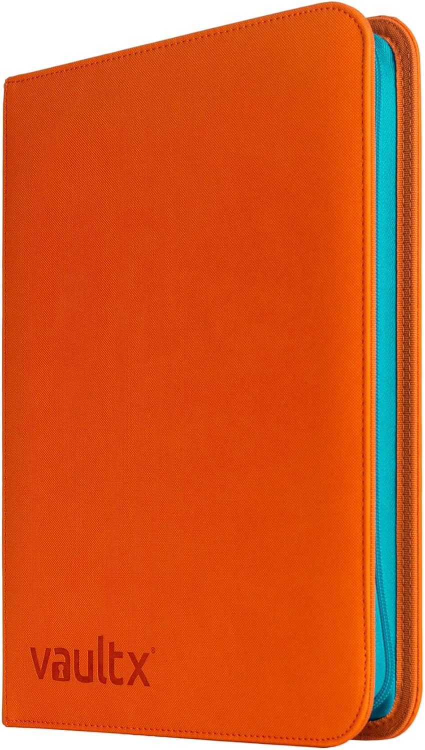 Vault X 12 Pocket Trading Card Zip Binder, 480 Cards, Compatible with Pokemon Scarlet & Violet Set, Exo-Tec Album Material, 20 Side-Loading Pages, Folder for Collectible TCG (SV1) - PuriLite