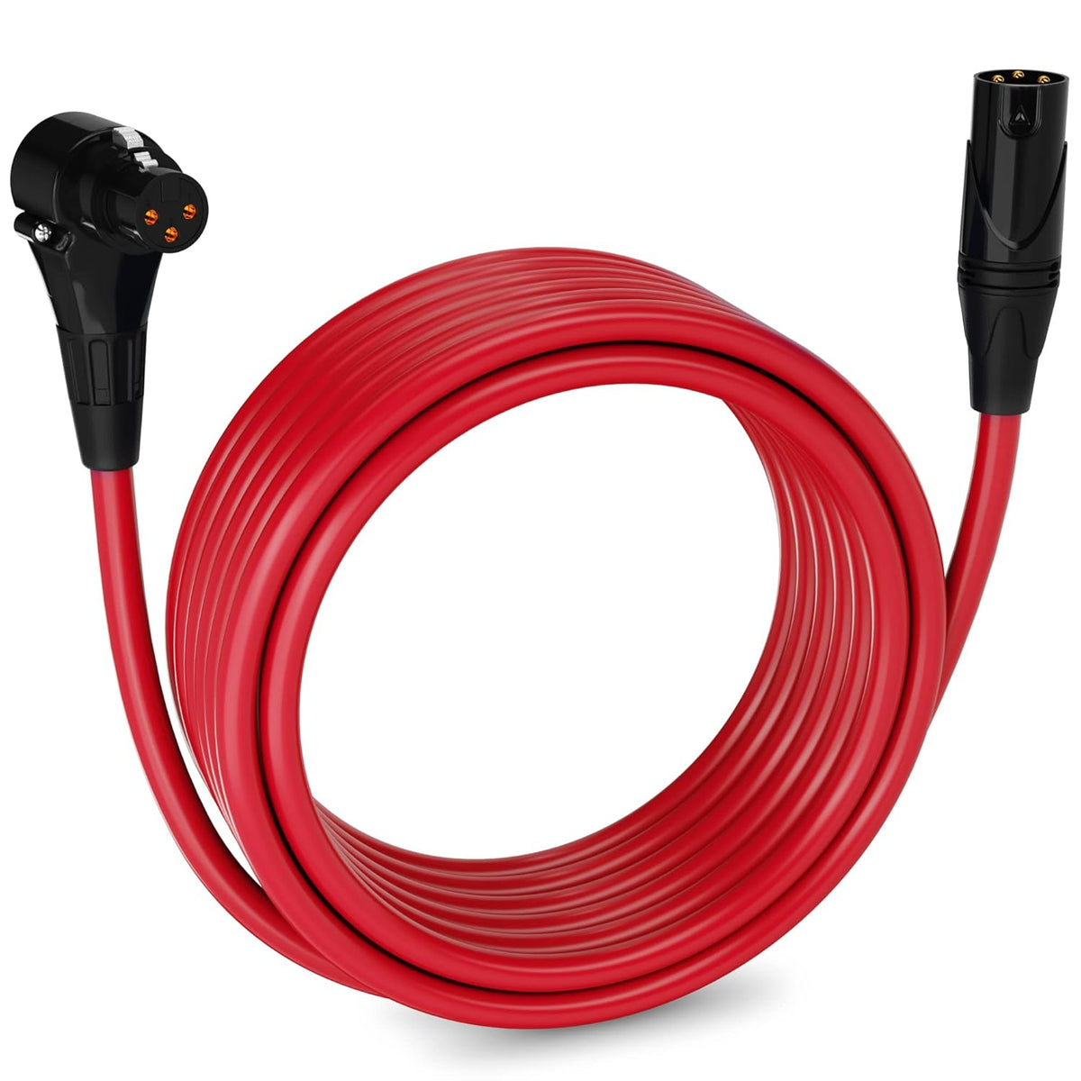 LyxPro 6 Feet XLR Microphone Cable Balanced Male to Female 3 Pin Mic Cord for Powered Speakers Audio Interface Professional Pro Audio Performance and Recording Devices - Blue - PuriLite