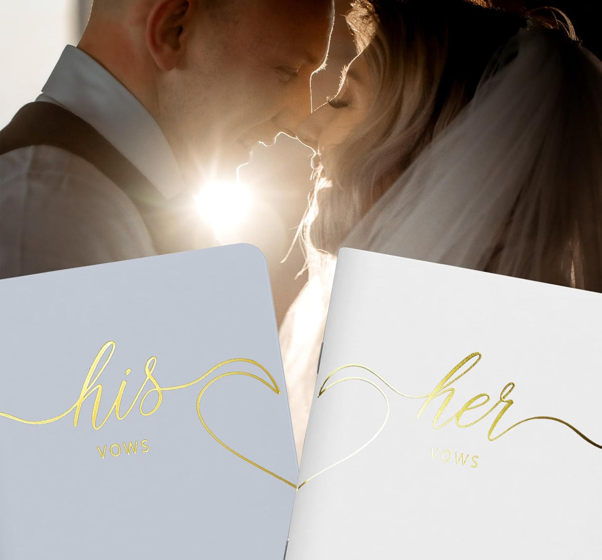 LSSH GmbH Vow Books - His and Hers Wedding Essentials, 28 Pages, 5.5" X 4" (Dark Green & Sage) - PuriLite