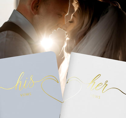 LSSH GmbH Vow Books - His and Hers Wedding Essentials, 28 Pages, 5.5" X 4" (Dark Green & Sage) - PuriLite
