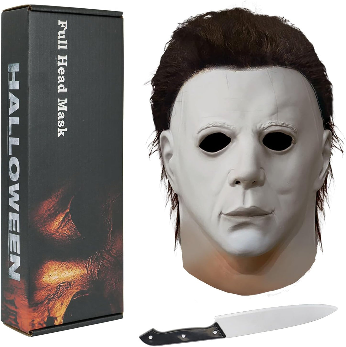 Scary Halloween Masks Original 1978, Realistic Horror mask Scary Halloween Cosplay mask - PuriLite