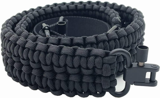 VVAAGG Two-Point Sling with Swivel, Non-Slip Paracord Sling with Adjustable Length Strap - PuriLite