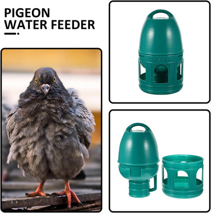 Pigeon Water Feeder Large Capacity Wide Opening Top Handle Pet Supplies