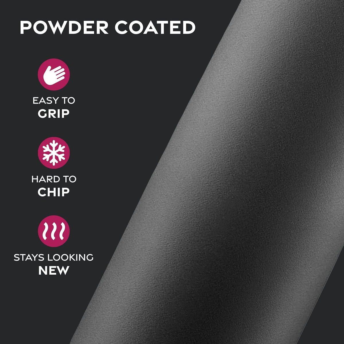 FineDine Water Bottle - Stainless Steel Insulated Water Bottle with Straw Lid, Flip Lid & Wide-Mouth Cap - Keeps Hot and Cold - 25 Oz / 739ml - Pure Pearly White - PuriLite