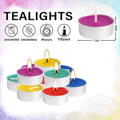 Purilite Select White Tea Scented Tealight Candles - PuriLite