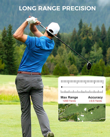 Purilite Select Rechargeable Golf Rangefinder - PuriLite