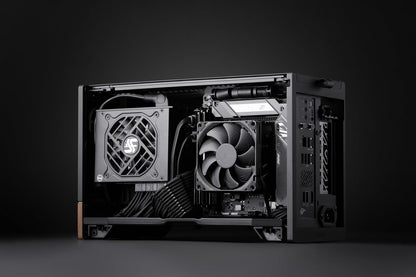 Noctua NH-L9x65 chromax.Black, Premium Low-Profile CPU Cooler (65mm, Black) - PuriLite