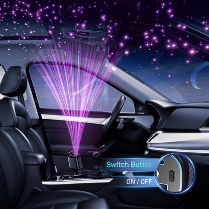 4 in 1 Retractable Car Charger 69W with Starry Light,69W Fast Charging USB C for iPhone 16/15/14/13/12,Pixel, Cigarette Lighter Charger,180° Adjustable Plug,Multi-Device Support - PuriLite