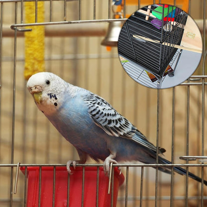 DOITOOL 6pcs Brush and Shovel Kit for Pet Supplies Cage Cleaning Accessory for Parrot Birds