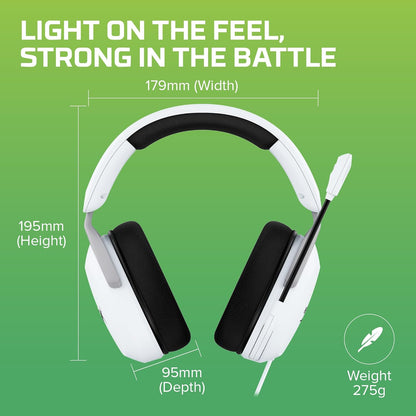 HyperX Cloud Stinger 2 Core – PC Gaming Headset, Lightweight Over-Ear Headset with mic, Swivel-to-Mute mic Function, DTS Headphone:X Spatial Audio, 40mm Drivers,Black - PuriLite