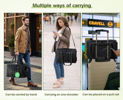 Approved Collapsible Cat Soft-Sided Carriers, Breathable Pet Carriers up to 5kg/12lbs, Portable Dog Carrier Great for Travel, Outdoor, Hiking, Camping(Gray) - PuriLite
