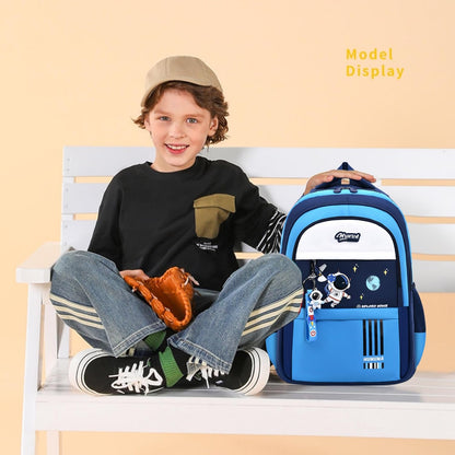 MITOWERMI Astronaut-space Backpack for Boys-Girls Elementary Middle School Bags for Girls Kids Bookbag - PuriLite