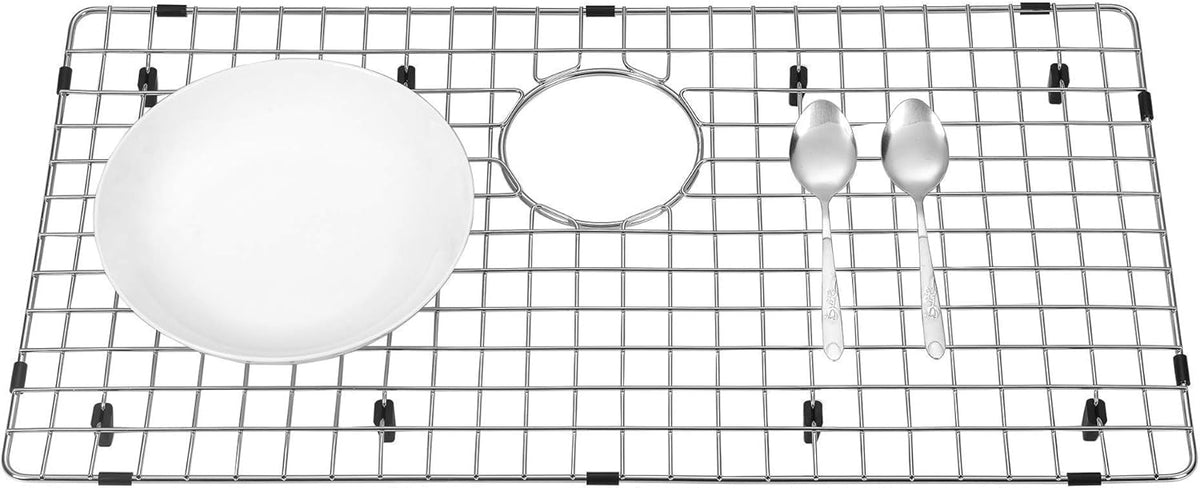 Yutong Kitchen Stainless Steel Sink Bottom Grid with Small Rounded Corner (27.5" x 15.5") - PuriLite