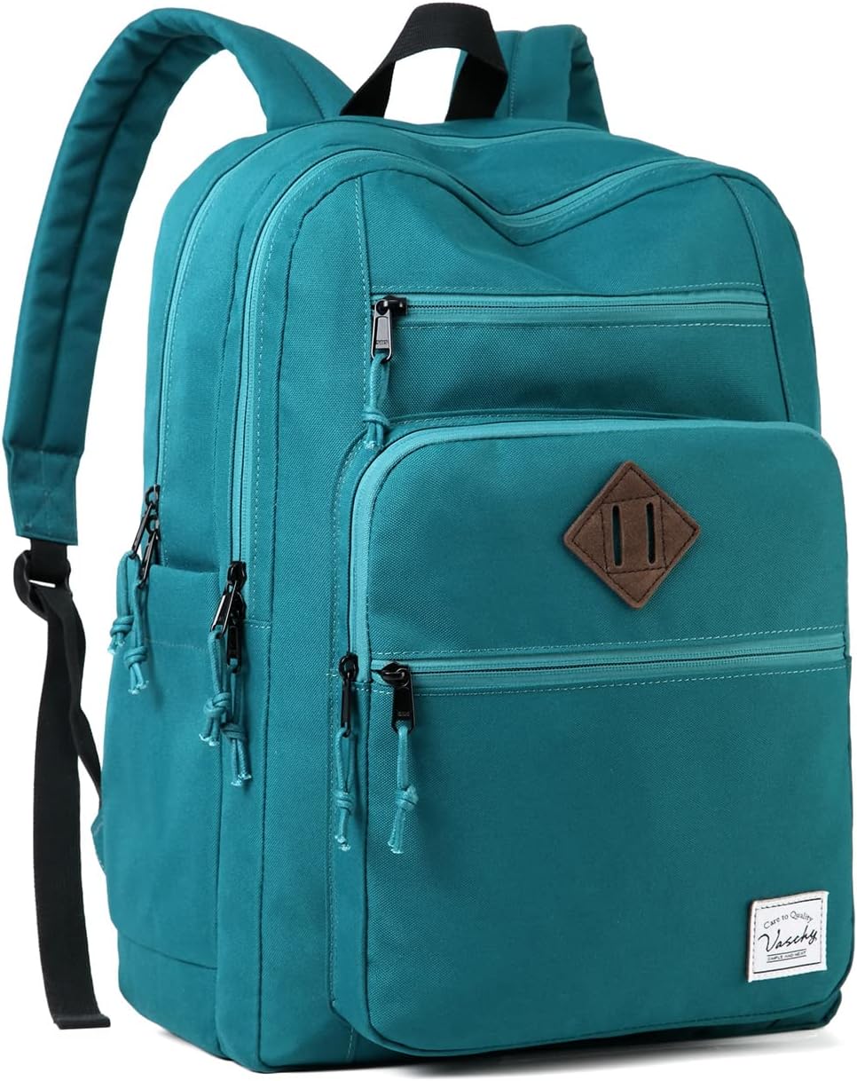 School Backpack for Men Women,Vaschy Lightweight School Bag Bookbag Casual Daypack for High School/College/Teens/Travel/Work - PuriLite