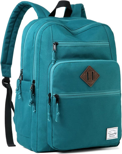 School Backpack for Men Women,Vaschy Lightweight School Bag Bookbag Casual Daypack for High School/College/Teens/Travel/Work - PuriLite