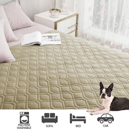 Ameritex Waterproof Dog Bed Cover Pet Blanket for Furniture Bed Couch Sofa Reversible - PuriLite