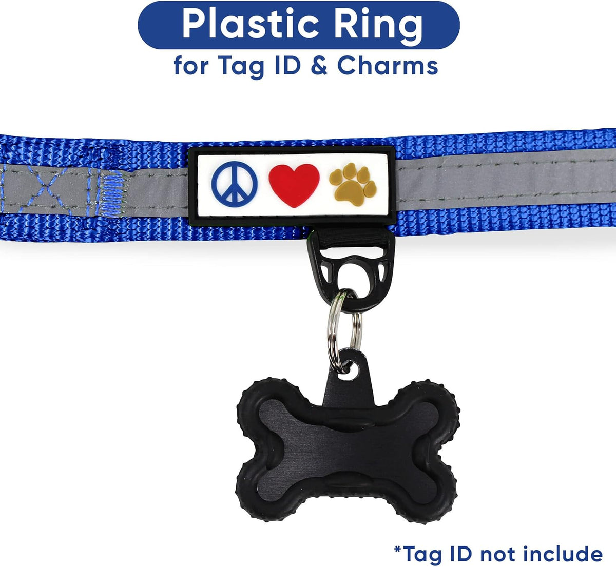Pawtitas Chain Martingale Dog Collar Puppy Collar Reflective Dog Collar Training Dog Collar Behavioral Dog Chain Collar Collar Large Dog Collar Orange Dog Collar - PuriLite
