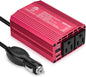 BESTEK 300W Car Power Inverter with 20W PD USB C and QC3.0 Quick Charging, DC 12V to 110V AC Car Plug Adapter Outlet Converter Multi-Protection Car Charger Power Inverter for Laptop Computer - PuriLite