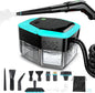 Steam Cleaner Handheld 3Level Adjustable Handle 15s Heat-Up 1.8L Large Tank