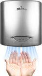 Royal Sovereign Touchless Automatic Hand Dryer, High Efficiency, Dual Plug-in Ready or Hard-Wired Installation Option, Tamper Resistant. (RTHD-421S) - PuriLite