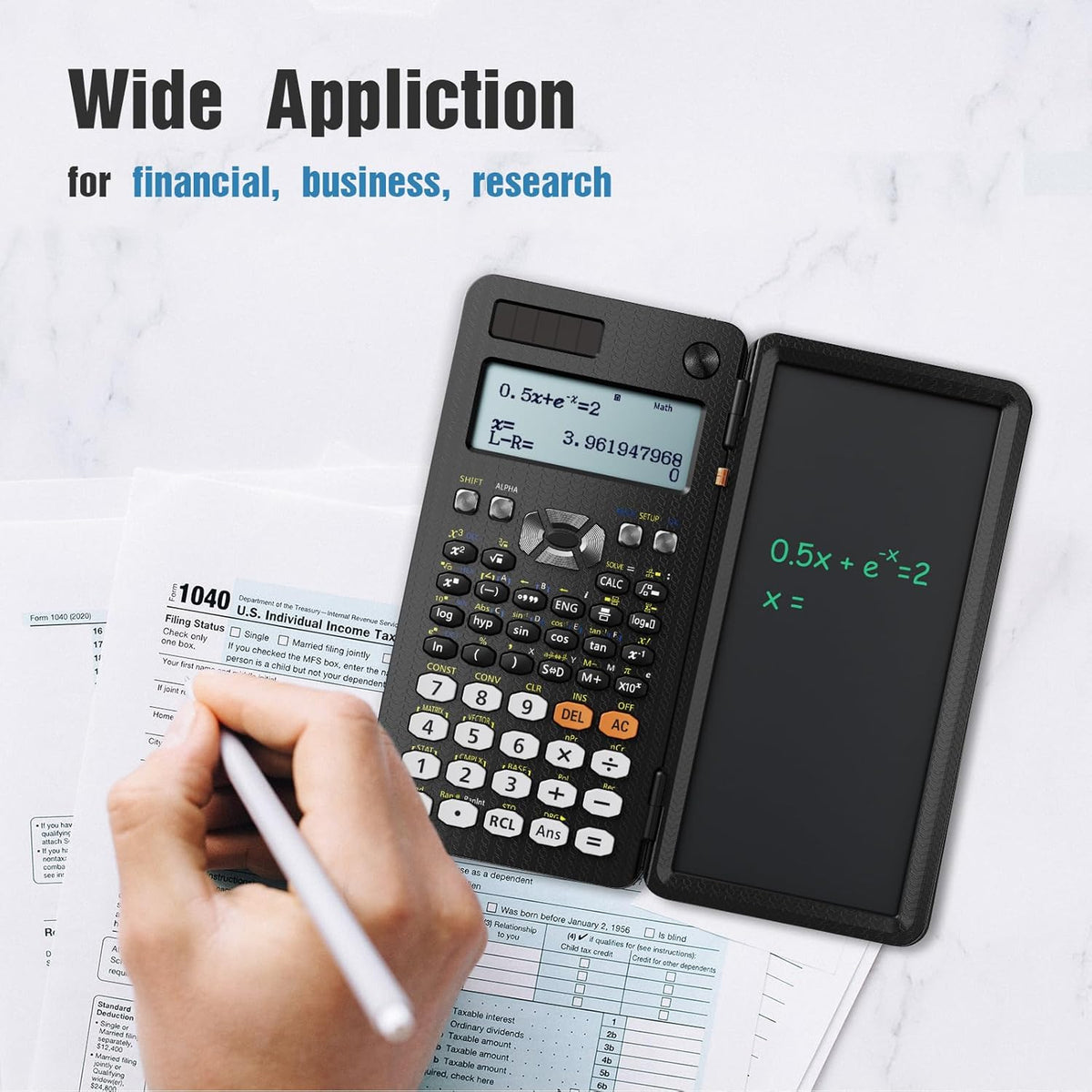 ROATEE 991ES Plus Scientific Calculator | Engineering Calculator | High School Calculator | College Calculator | Multiview Calculator | Solar &  Battery Powered Calculator - PuriLite