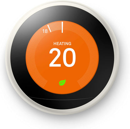 nest Learning Thermostat, 3rd Generation (Works with Amazon Alexa), Stainless Steel - PuriLite