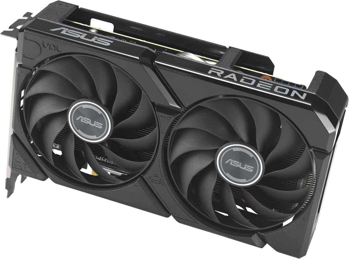 ASUS Prime Radeon™ RX 9060 XT 16GB GDDR6 OC Edition Graphics Card (PCIe 5.0, HDMI/DP 2.1, 2.5-Slot Design, axial-tech Fans, Dual Ball Fan Bearings, Dual BIOS, ASUS GPU Guard) - PuriLite