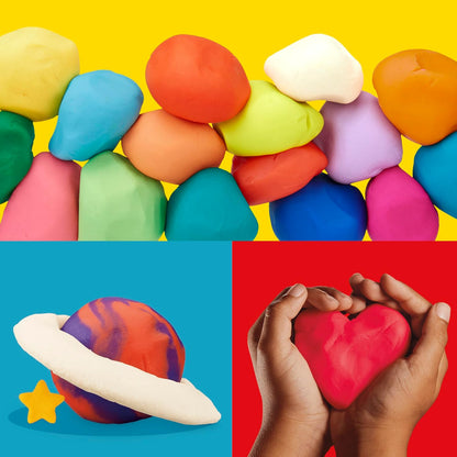 Play-Doh 24-Pack of Colors, Frustration-Free Packaging - PuriLite