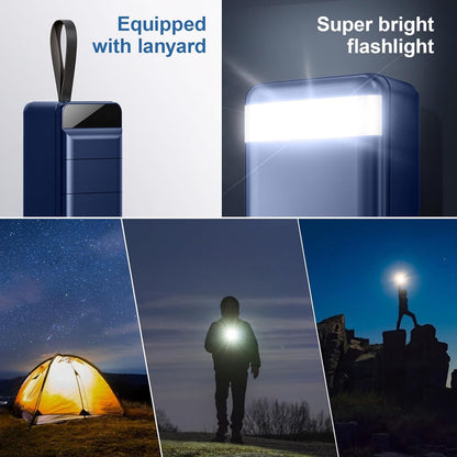 PowerBank 60000mAh Fast Charging,Battery Pack 22.5W Power Bank with USB C, Portable Charger,4 Outputs and 3 Inputs LED Display Compatible with Android Tablets iPhone etc. - PuriLite