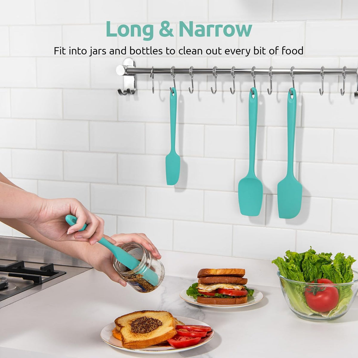 Purilite Select Midnight Blue Silicone Spatula - PuriLite