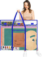 ZKOO Bulletin Board Poster Storage, Extra-Large Storage Chart Bag 30" x 24", Bulletin Board Sheet Organization (30" X 24")
