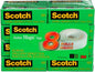 Scotch Tape Magic Tape, 19mm Wide x 25.4m, 8 Rolls - PuriLite
