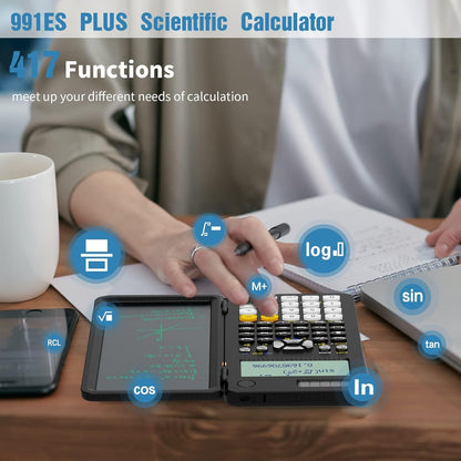 ROATEE 991ES Plus Scientific Calculator | Engineering Calculator | High School Calculator | College Calculator | Multiview Calculator | Solar &  Battery Powered Calculator - PuriLite