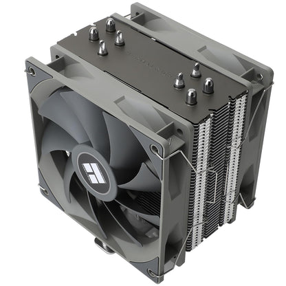 Thermalright Assassin Spirit 120 V2 PLUS CPU Air Cooler,1500RPM Speed,4 Heat Pipes, TL-C12C V2×2 PWM Quiet Fans CPU Cooler With S-FDB Bearing, for AMD AM4 AM5/Intel 1700/1150/1151/1200,17XX PC Cooling - PuriLite