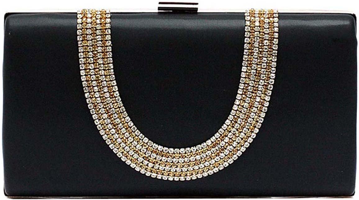 Ankoee Ladies Envelope Clutch Bag Evening Bag Bridal Wedding Bag Handbag Prom Clutches Handbag - PuriLite