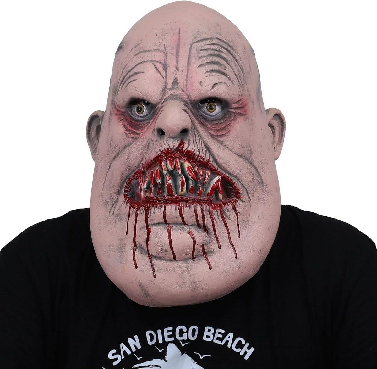 Halloween Horror Headgear Mask Latex Evil Theme Party Role Play Silicone Cosplay Mask - PuriLite