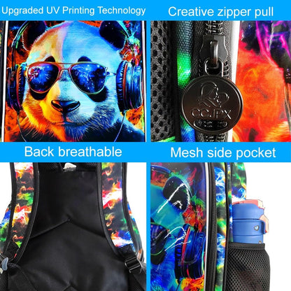 3pcs Backpack for Boys and Girls, 16” Kids Kindergarten Bookbag with Lunch Box, Cute Elementary Backpacks for Boy Girl - PuriLite