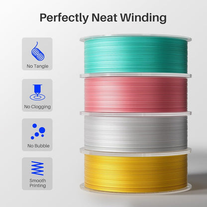 ELEGOO PLA Filament 1.75mm Black 1KG,3D Printer Filament Dimensional Accuracy +/- 0.02mm,1kg Cardboard Spool(2.2lbs) 3D Printing Filament Fits for Most FDM 3D Printers - PuriLite