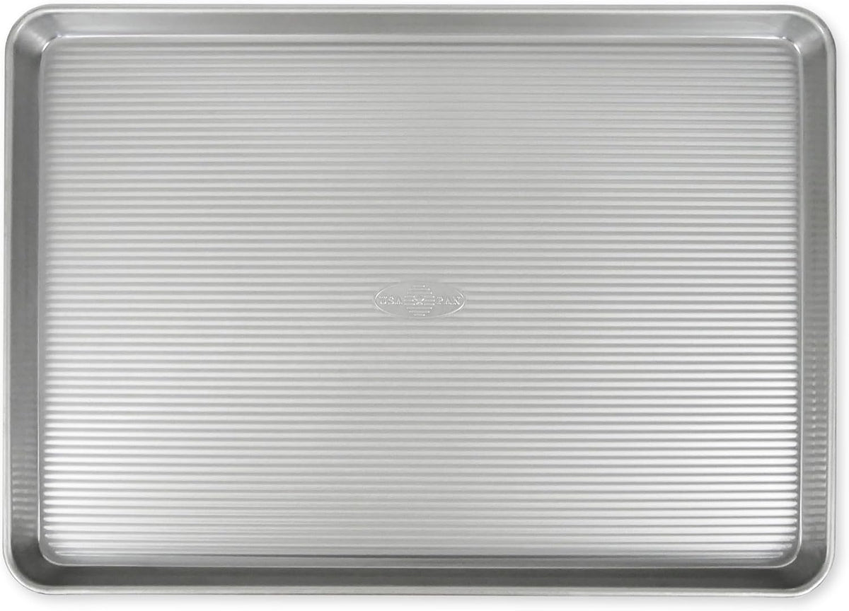 USA Pan Bakeware Extra Large Sheet Pan, Warp Resistant Nonstick Baking Pan, Made in the USA from Aluminized Steel