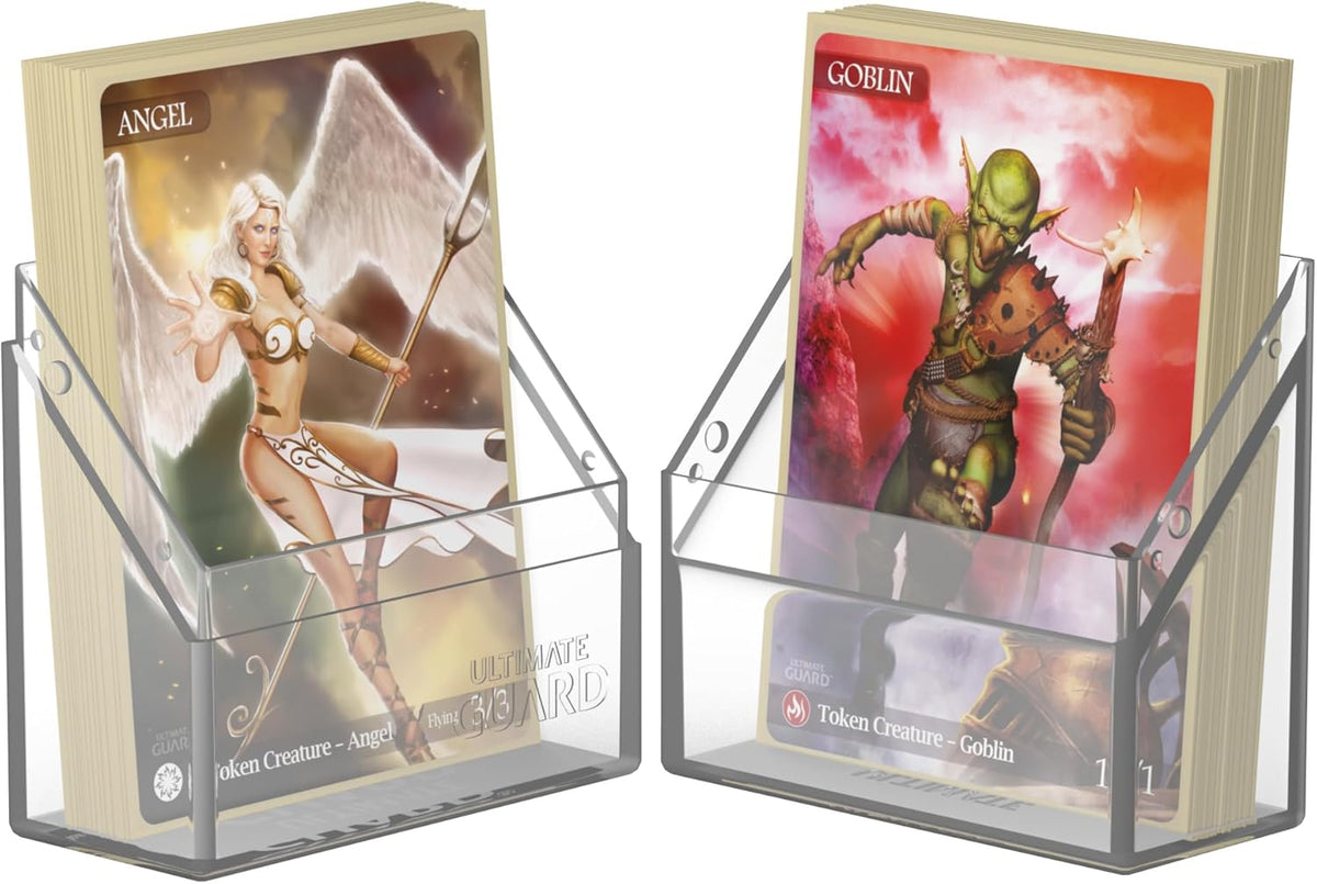 Ultimate Guard Boulder 100+ Classic, Deck Case for 100 Double-Sleeved TCG Cards, Onyx, Secure & Durable Storage for Trading Card Games, Soft-Touch Finish - PuriLite