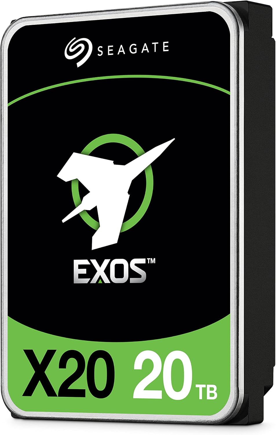 Seagate Exos X20 20TB SATA HDD SATA 6Gb/s 7200 RPM (ST20000NM007D) - PuriLite