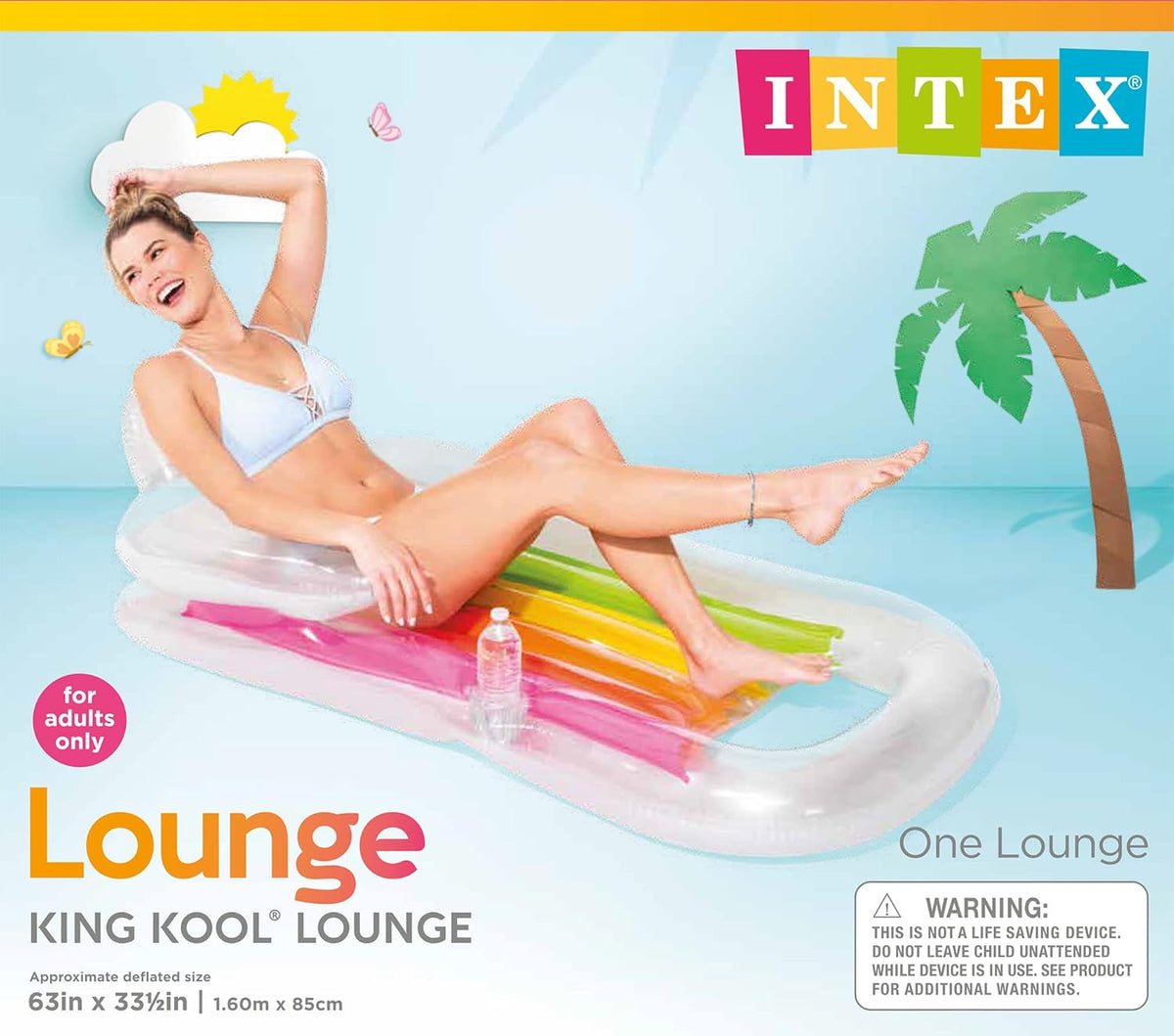Intex Inflatable Pool and Lake Floats – Inflatable Rafts, Loungers & Ride-Ons - PuriLite