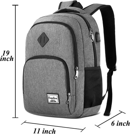 Backpack for Teen Girls,Boys School Backpack for Women with USB,College Backpack,Big Flower - PuriLite