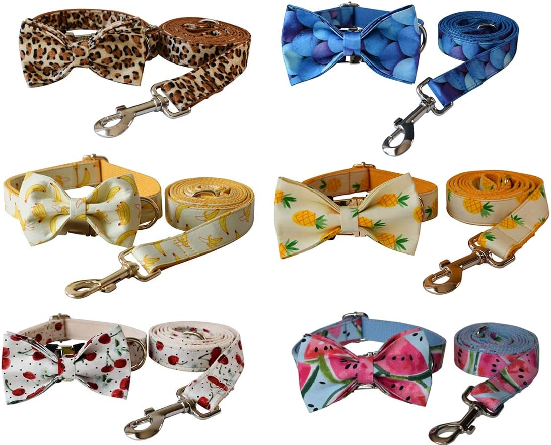 Custom Dog Collar with Metal Buckle - Pet Collars Personalized with Name and Phone Number (Plaid) - PuriLite