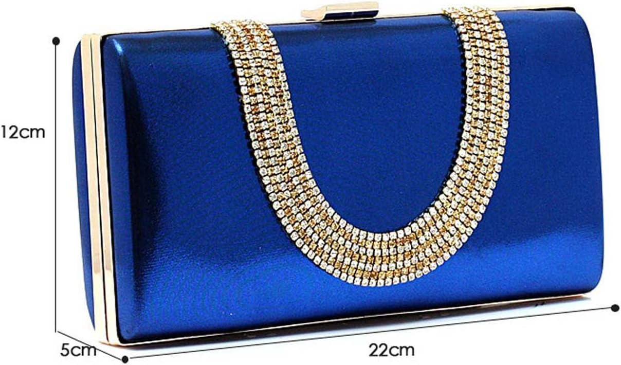 Ankoee Ladies Envelope Clutch Bag Evening Bag Bridal Wedding Bag Handbag Prom Clutches Handbag - PuriLite